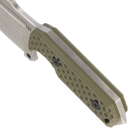 Midgards Messer Big Beowulf Olive G10, Satin 14C28N knife (MM005)