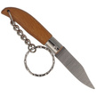 MAM Iberica Mini Pocket Knife with Key Ring, Dark Beech Wood, Inox HW, Satin 420 (2000-DW)