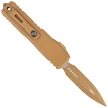 Microtech UTX-85 Gen IV D/E OTF Knife Cerakote RAL-8000 Aluminum, Cerakote RAL-8000 M390MK by Tony Marfione (12324-1CRA)
