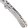 Nóż składany Microtech Amphibian Mini Ram-Lok S/E Gray Slab Side Titanium, Bronze Bksp, Stonewashed M390MK by Tony Marfione (137MRL-10MS1)