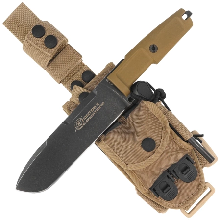 Extrema Ratio Ontos II Expeditions Knife Desert Forprene, Dark Stonewashed MIL_C N690 (04.1000.0122/EXP)