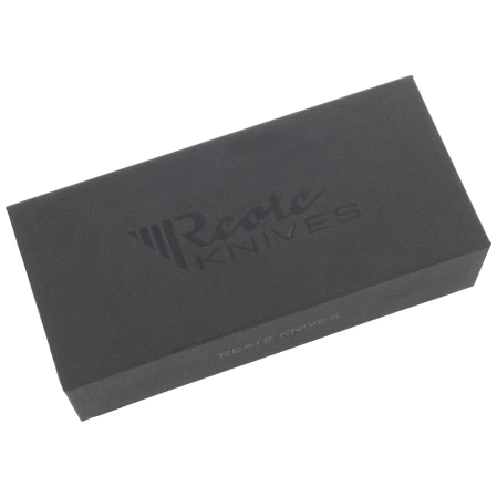 Reate District 9 V2 Knife Bead Blast Titanium/Carbon Fiber, Satin 154CM (9D-V2 TBB SAT)