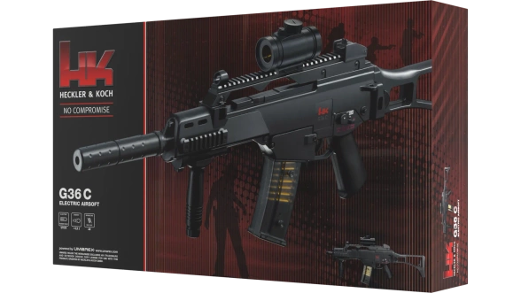 Replika karabinek ASG Heckler&Koch G36C metalowa lufa 6 mm (2.5621)