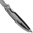 Nóż składany Rike Knife Viper 2 Gray Titanium / Gold Carbon Fiber, Satin M398 by Richard Wu (RK-Viper 2-A P/GCF)