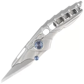 Nóż składany Rike Knife RK-Alien1-P Gray Titanium, Satin M390 by Richard Wu