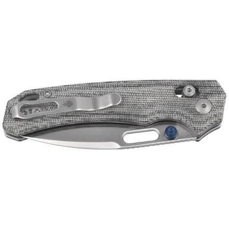 Nóż składany Kizer Outposter Black Norplex UltreX™ Micarta, Satin Nitro-V (V3802CDA1)