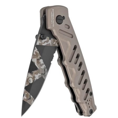 Extrema Ratio Caimano Nero N.A. Ranger LE No ???/250 Tactical Mud Aluminium, Geotech Camo N690 (04.1000.0166/BW/TM)