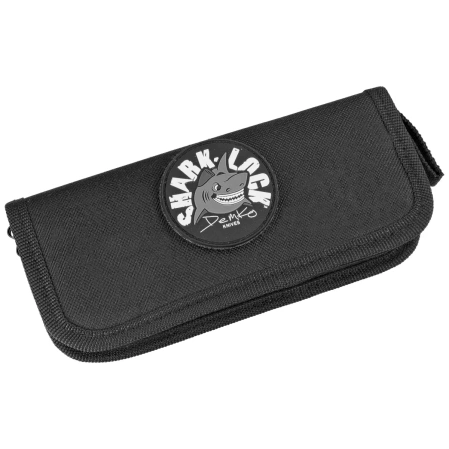 Demko Knife AD20.5 Shark Foot Black Grivory, Stonewashed D2 by Andrew Demko (205-BLK-D2-EP)