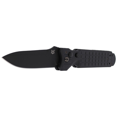 Nóż automatyczny Fox Predator II 2F Full Auto Black FRN, Black Idroglider N690Co (FX-448 B)