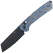 Kizer Madrac Knife Vortex Micarta, Black Stonewashed Nitro-V by Matteo Pignatelli (V3693A4)