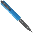 Nóż automatyczny OTF Microtech Dirac Delta D/E Blue Aluminium, Black M390MK by Tony Marfione (227-1BL)
