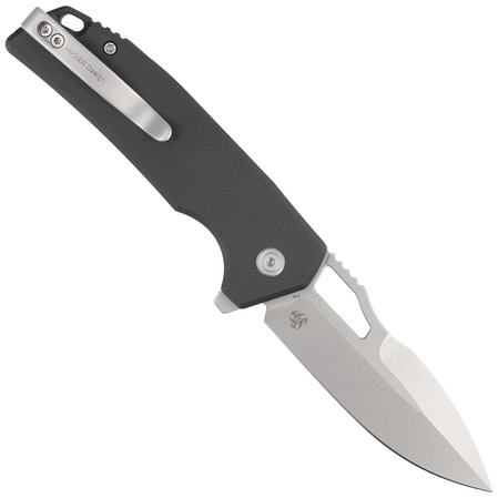 Nóż składany Kubey Knife RDF Black G10, Bead Blasted AUS-10 by HYDRA Design (KU316E)