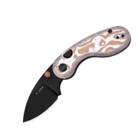 Nóż składany Kizer Microbe Copper Foil G10, Black PVD 14C28N by Maksim Epifantsev (V2742A12)