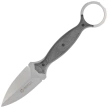 Nóż Maserin Neck Knife 922/STW Black G10, Stonewashed N690 by Russ Kommer