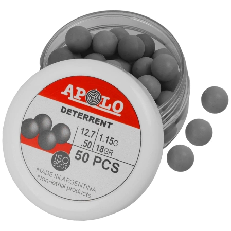 Kule gumowe Apolo Deterrent Semi Soft .50, 60 szt.