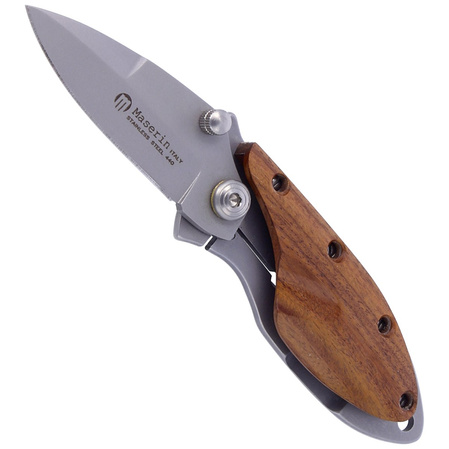 Nóż składany Maserin Onefold Pao Santos Wood, Bead Blasted 440C by Moris Baroni (550/SA)