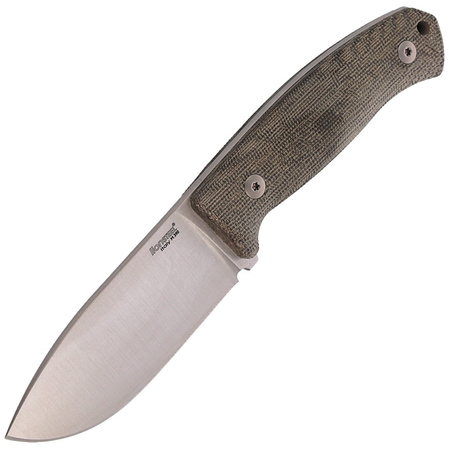 LionSteel Bushcraft Green Canvas Micarta, Satin M390 by Moletta (M2M CVG)