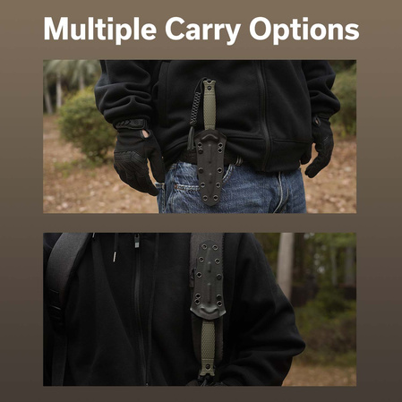 Civivi Perfrico Knife OD Green G10, Black Stonewashed 14C28N (C23026-2)