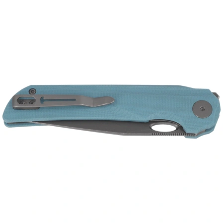 Bestechman Smuga Knife Grey G10, Grey PVD Stonewashed AEB-L by Kombou (BMK22C)