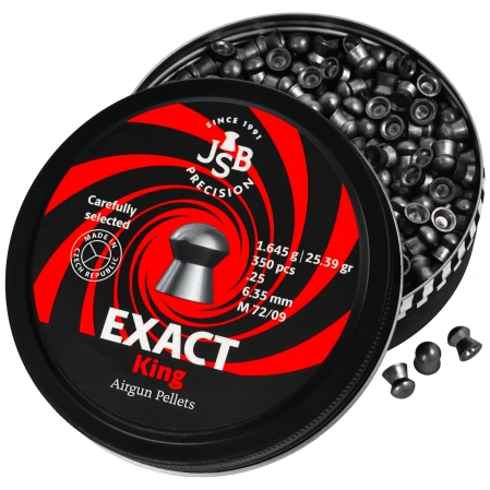 Śrut JSB Exact King 6.35 mm, 350 szt. (546298-350)