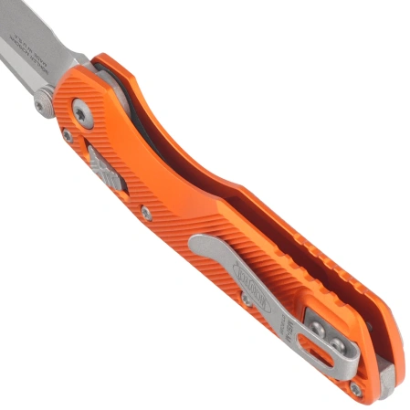 Microtech MSI Ram-Lok Mini S/E Knife Orange Fluted Aluminium, Apocalyptic M390MK by Tony Marfione (210M-10APFLOR)