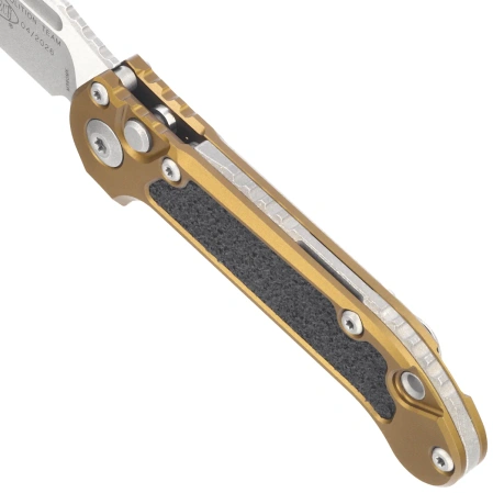 Microtech LUDT Gen III T/E Automatic Knife Tan Aluminium, Apocalyptic M390MK by Tony Marfione (1136-10APTA)