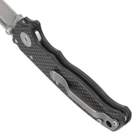 Nóż składany Demko AD20.5 Shark Foot Carbon Fiber, Stonewashed CPM S35VN by Andrew Demko (205-S35-SFCF)