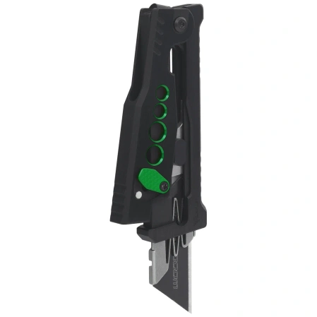 Nóż grawitacyjny Reate EXO-U Black-Green Speedhole Aluminium, Stainless Steel (EXO-U SBK.GR)