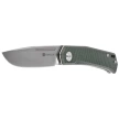Nóż składany Sencut Braxx Green Canvas Micarta, Satin D2 (S25089-2)