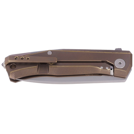 LionSteel Myto Knife Bronze Titanium, Satin M390 by Molletta (MT01 BR)