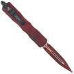 Nóż automatyczny OTF Microtech Dirac D/E Weathered Crimson Aluminium, Weathered Crimson M390MK by Tony Marfione (225-1WCM)