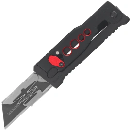 Reate EXO-U Utility Knife Black-Red Speedhole Aluminium, Stainless Steel (EXO-U SBK.RD)