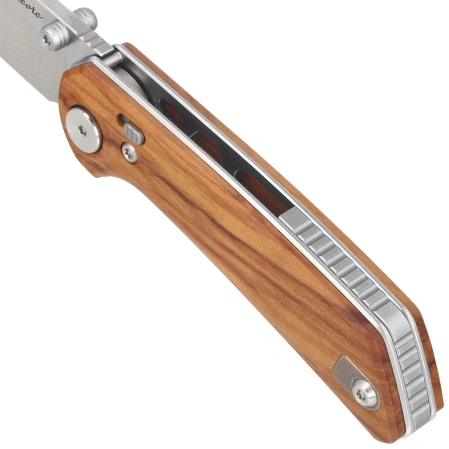 Reate PL-XT V2 Knife Olive Wood, Satin Nitro-V (PL-XT V2 OW SAT)