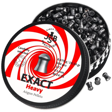 Śrut JSB Diabolo Exact Heavy 4.52 mm, 500 szt. (546267-500)