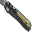 Bestech Engine Bowie Carbon Fiber/Green Titanium, Bead Blasted/Satin CPM S35VN (BT1806C)