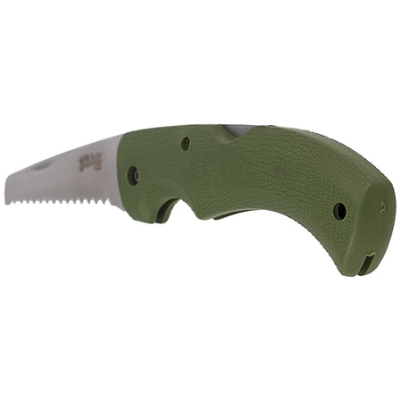Folding saw Herbertz Solingen Olive Elastomer, Satin Finish 125mm (55003)