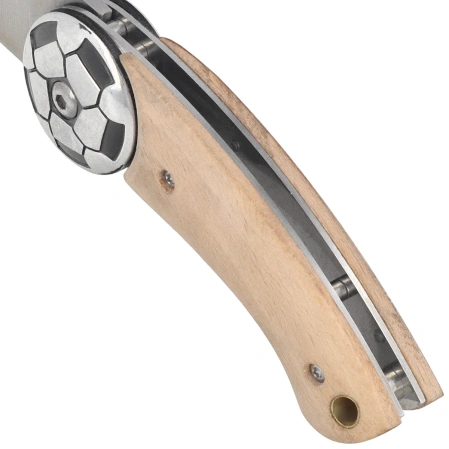 Third Decor Habitat Football Knife Beech Wood, Satin 420 (N117B)