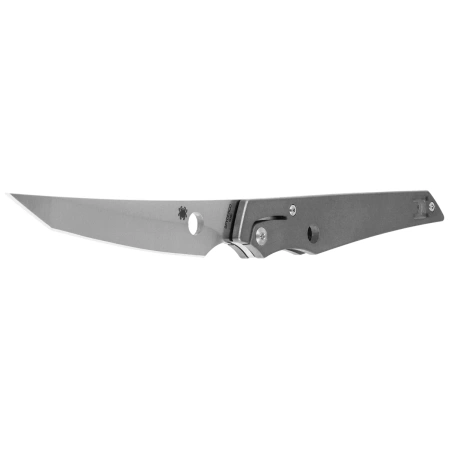 Nóż składany Spyderco Cobol Gray Titanium, Satin M390 by Paul Alexander (C273TIP)