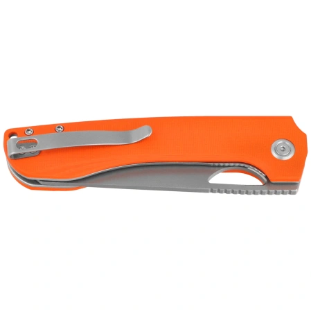 Kubey Elang Knife Orange G10, Beadblasted AUS-10 by Sebastian Irawan (KU365A)