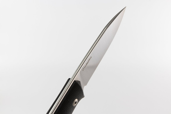 LionSteel Bushcraft G10 Black / Fixed Satin Blade (B35 GBK)