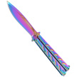Nóż składany motylek Böker Magnum Balisong Rainbow (06EX401)