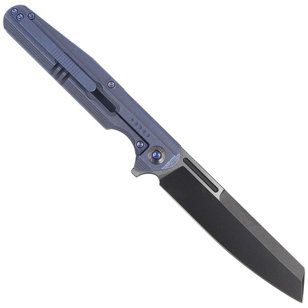 Nóż składany WE Knife Reiver LE No 044/260 Blue Titanium, Black Stonewashed CPM S35VN (WE16020-4)