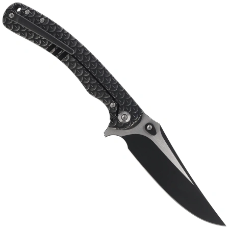 WeKnife Dracarys LE No 076/199 Black Titanium, Black Stonewashed / Satin M390 (WE25061B-5)