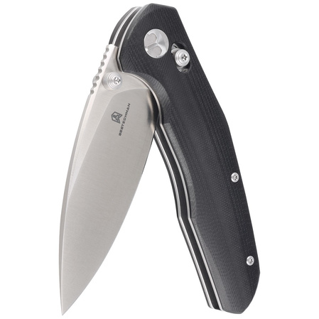 Bestechman Ronan Black G10, Satin 14C28N knife (BMK02A)