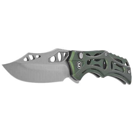 Nóż składany Civivi Biophase Green Aluminium, Satin Nitro-V (C23083-1)