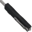 Microtech UTX-70 Gen IV D/E OTF Knife Black Aluminum, Stonewashed M390MK by Tony Marfione (11474-10)