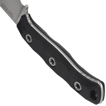 Microtech Akris S/E Knife Black G10, Stonewashed M390MK by Tony Marfione (95-10BK-3)