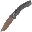 Nóż składany Microtech Amphibian Ram-Lok S/E Dark Burnt Bronze Fluted Aluminium, Bronze Apocalyptic M390MK by Tony Marfione (137RL-1FLDB-X19Z23)