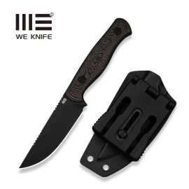 Nóż WeKnife Notchline Milled Copper Foil Carbon Fiber, Black Stonewashed CPM S35VN (WE25047-2)