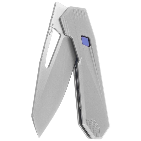 Nóż składany Remette RT-Agile Peregrine Falcon Ceramic Sandblasting Titanium, Satin/Pearlescent M390 (RTCZ-G)